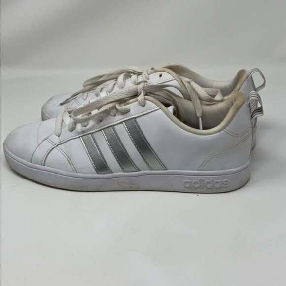 Adidas white sneakers size 10 Women bb7248 - Picture 4 of 9